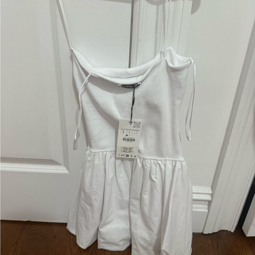 Zara White Mini Dress